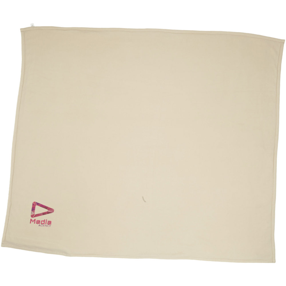 Springwood soft fleece and sherpa plaid blanket