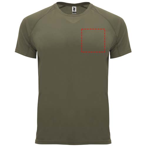 Bahrain 135 g/m2 short sleeve men's sports t-shirt