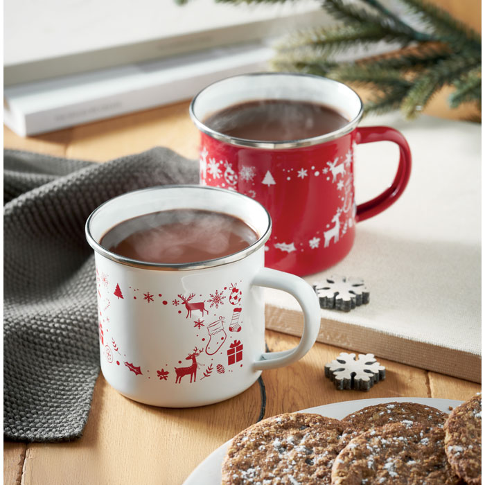 SEASOMEL - Christmas enamel mug 300ml