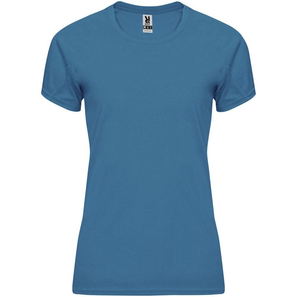 Bahrain 135 g/m2 short sleeve women's sports t-shirt - Moonlight Blue