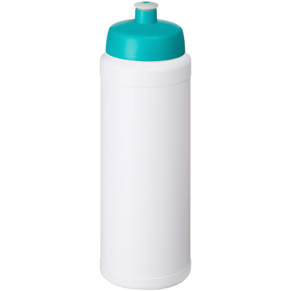 Baseline® Plus 750 ml bottle with sports lid - White, Aqua