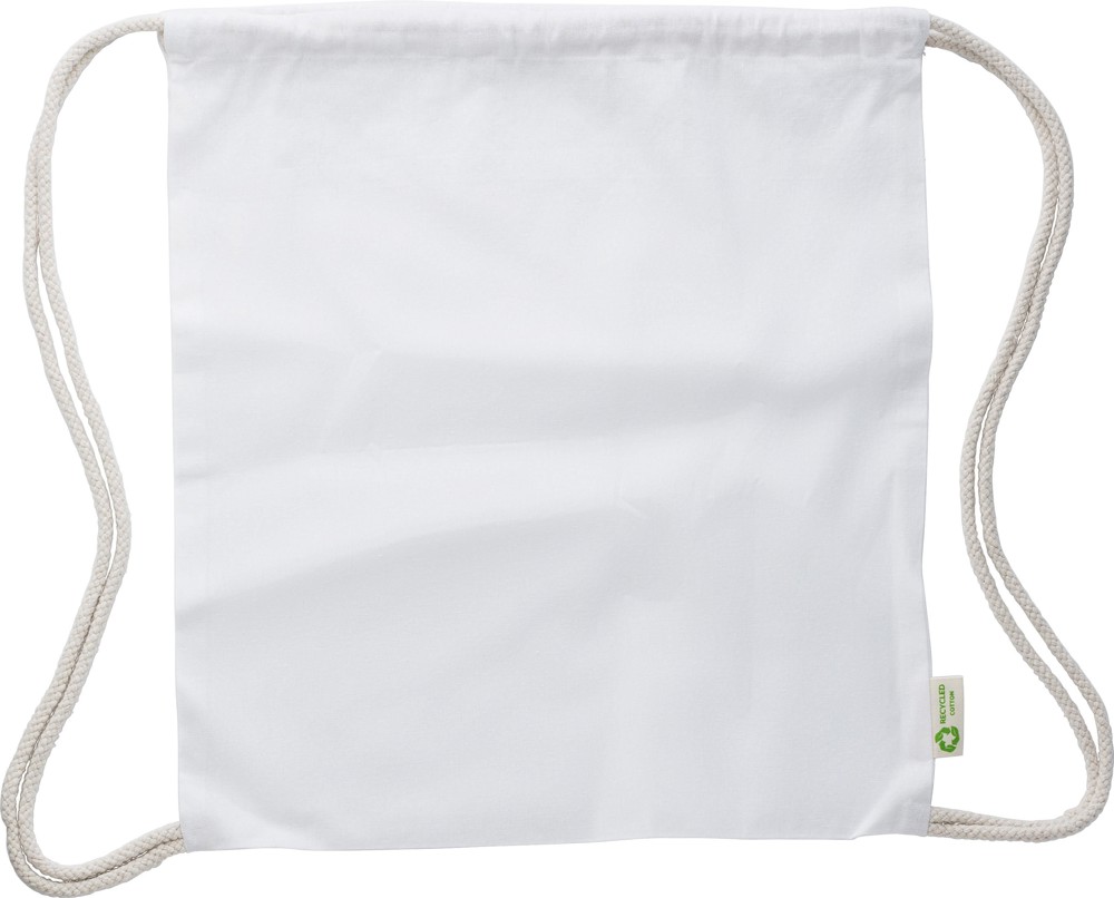 Drawstring bag Joy | Cotton | 120 g/mÂ² - white
