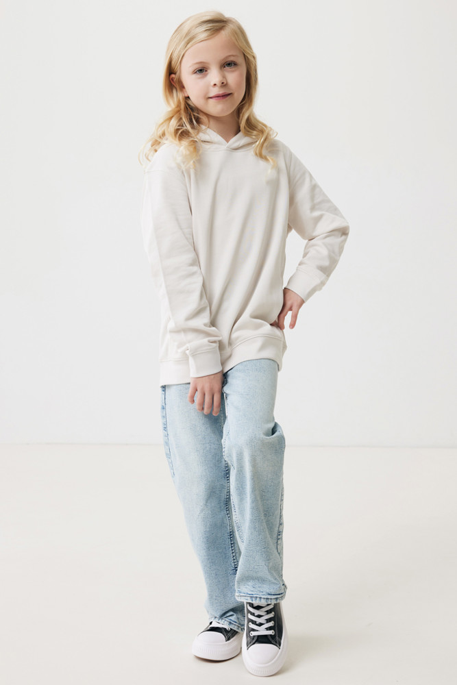 IQONIQ Yengo kids recycled cotton hoodie with sidepockets