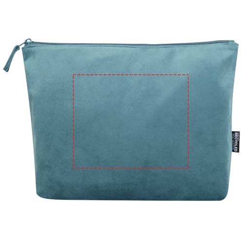Swift GRS recycled velvet toiletry bag set
