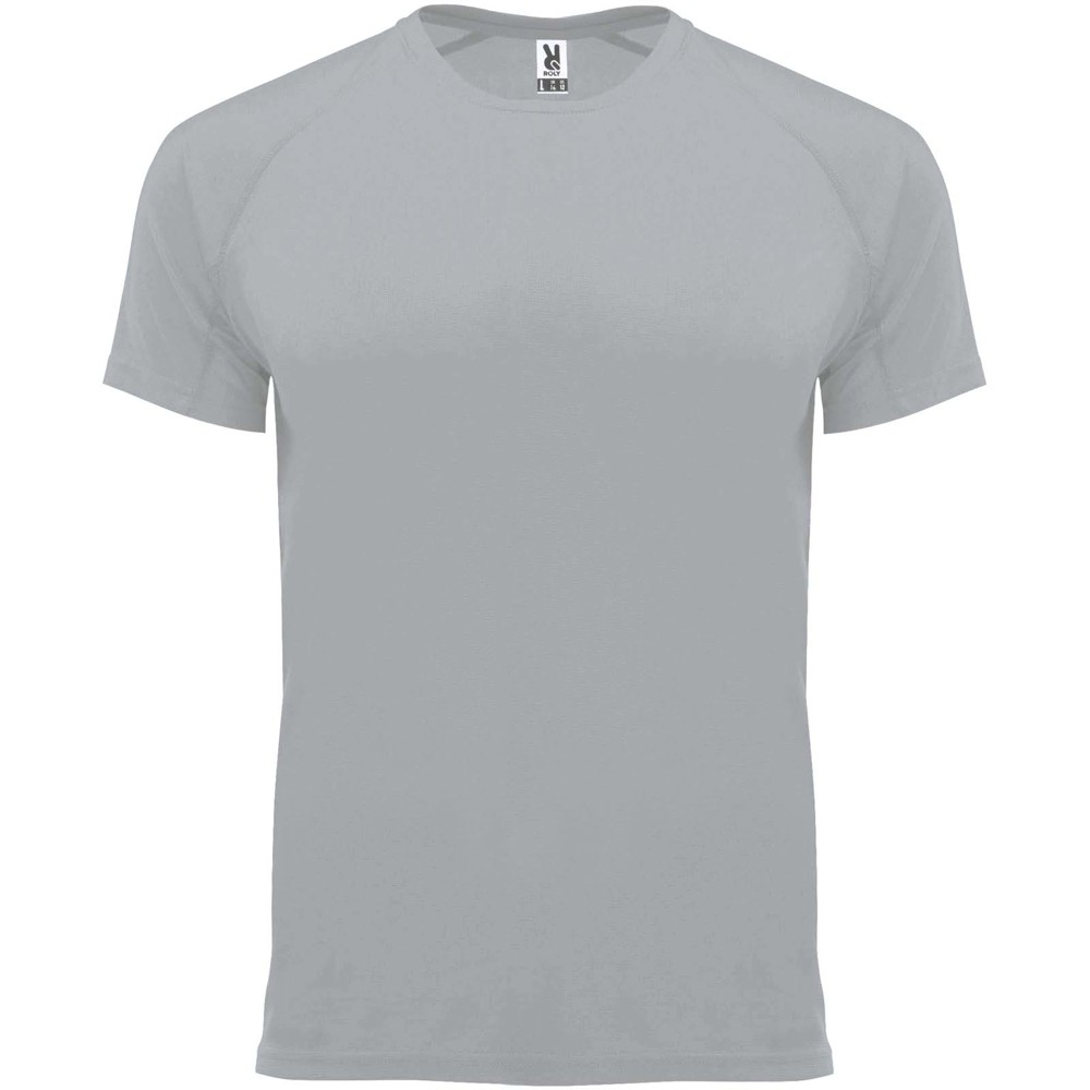 Bahrain 135 g/m2 short sleeve men's sports t-shirt - Grey