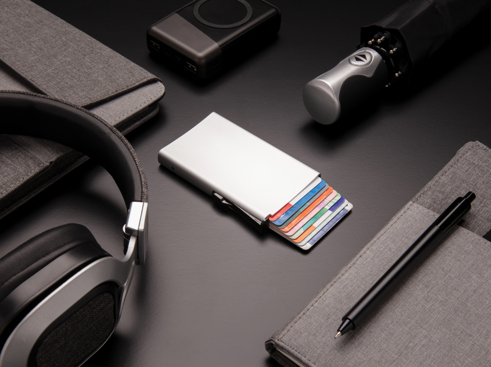 Standard aluminium RFID cardholder