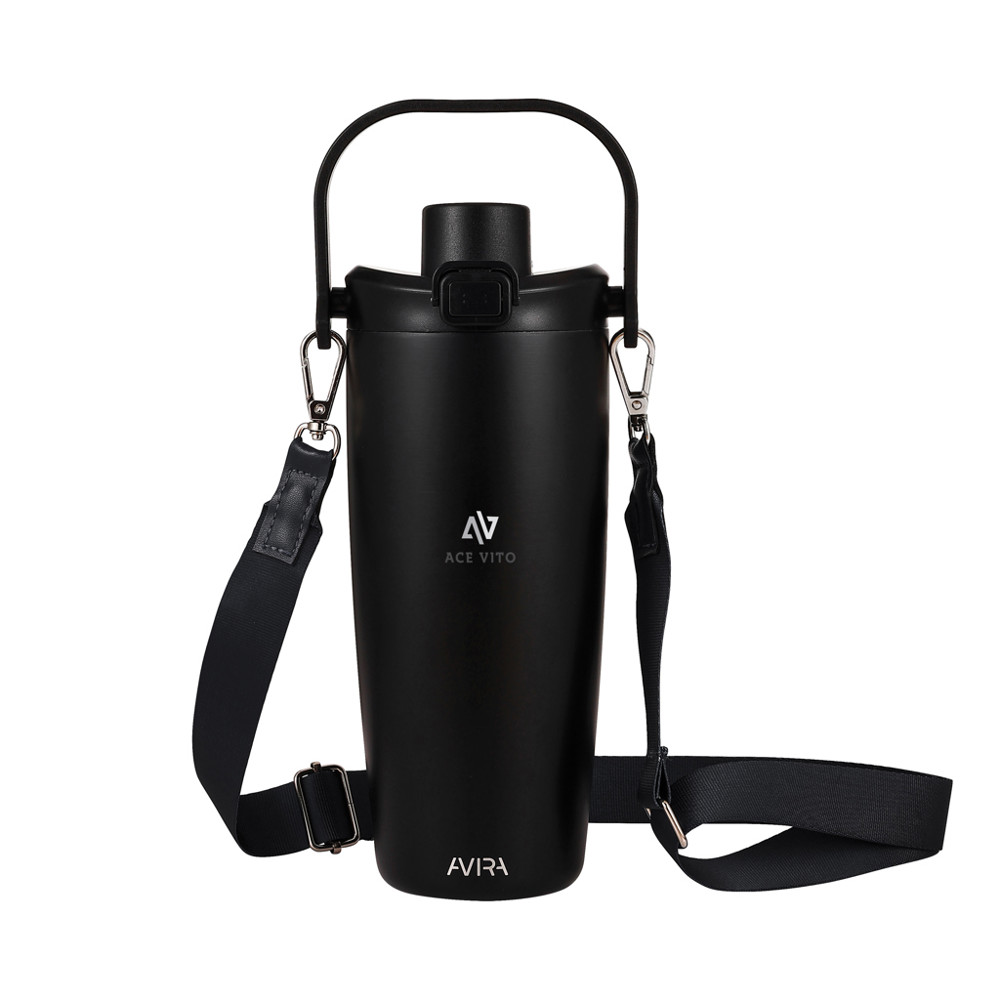 Avira Ayala RCS re-steel duosip lockable crossbody tumbler