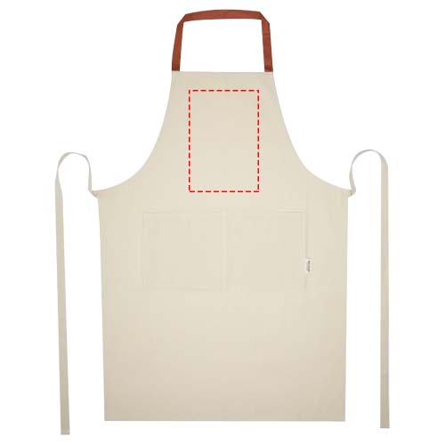 Nia 200 g/m² recycled cotton apron