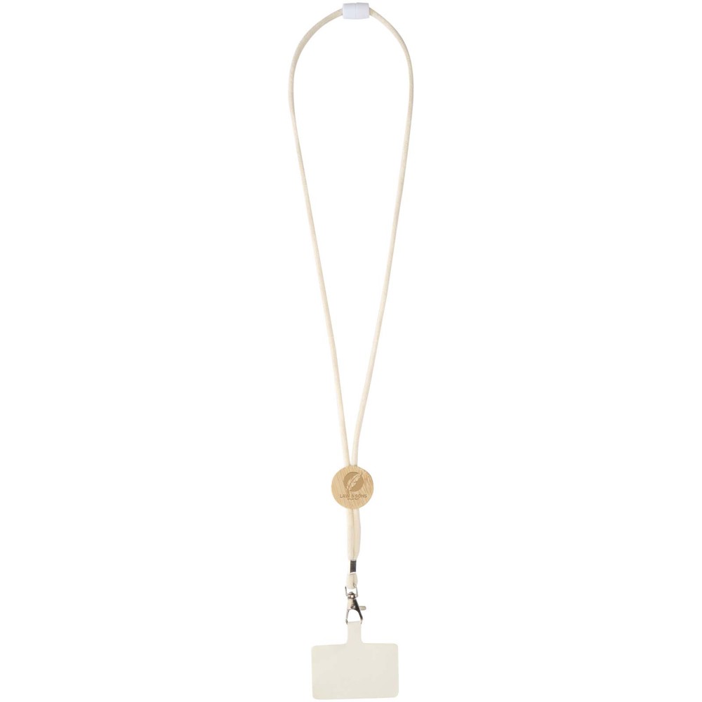 Adhab smartphone lanyard with bamboo details