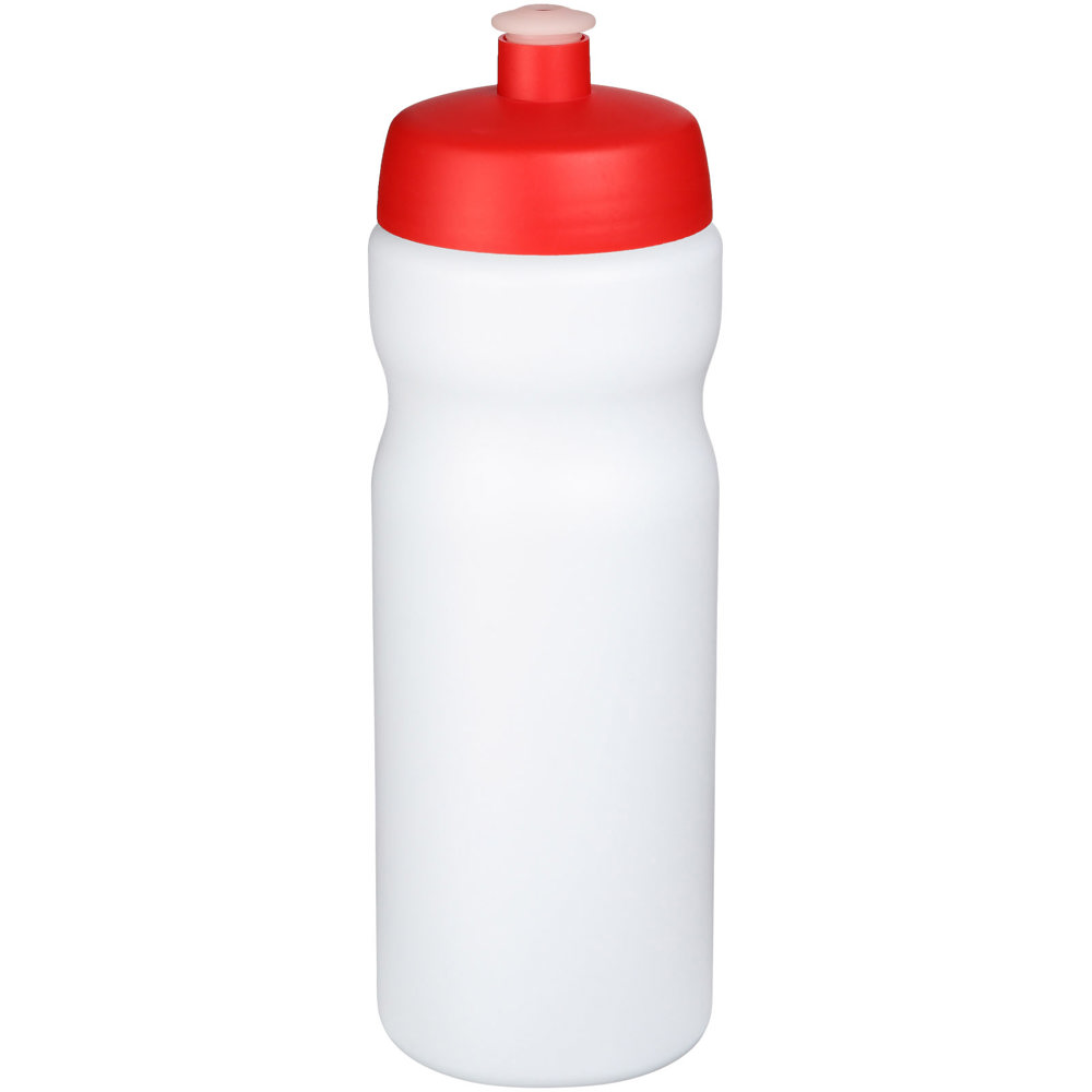 Baseline® Plus 650 ml sport bottle - White, Red