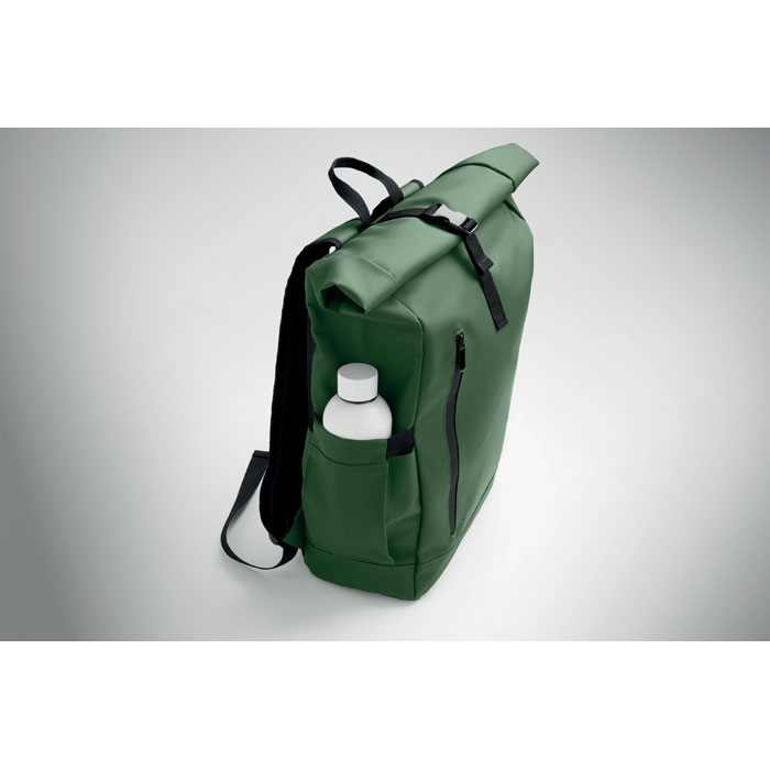 BANGKOK ROLL - Rolltop laptop rucksack 600D