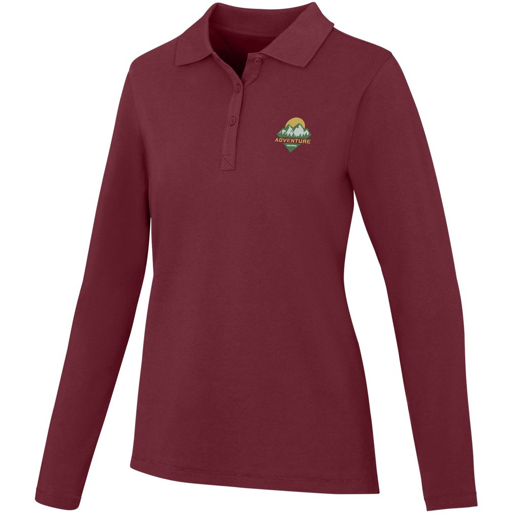 Calgary 180 g/m2 long sleeve women's polo