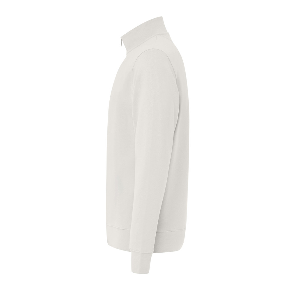 IQONIQ Elgon recycled cotton quarter zip sweater