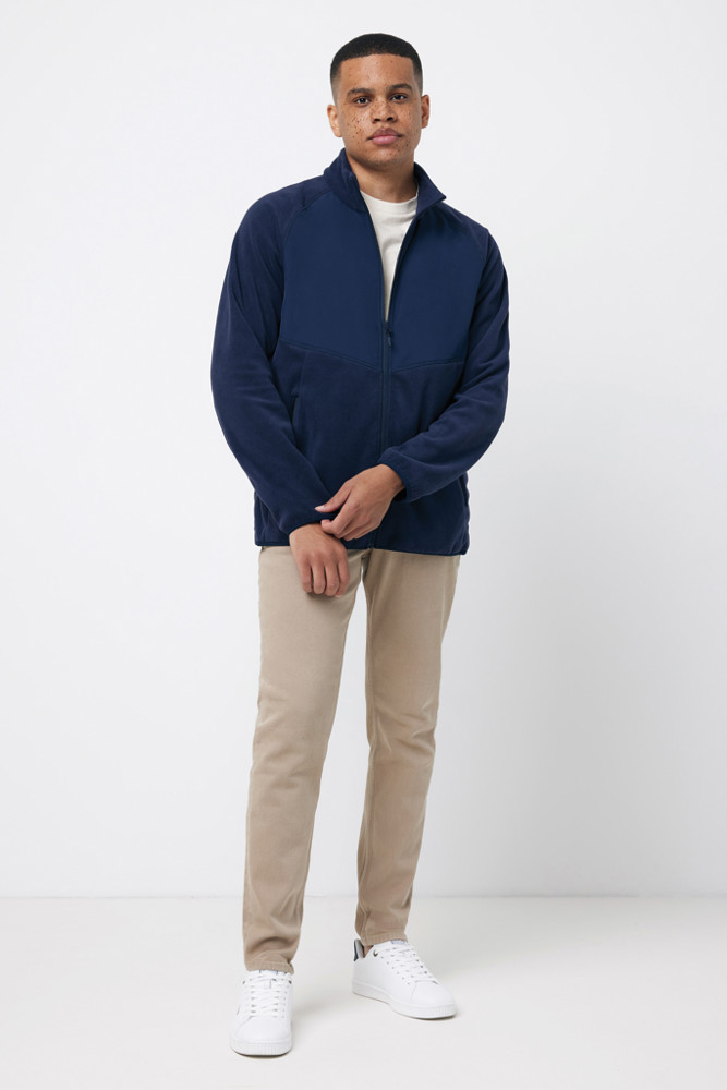 IQONIQ Talung recycled polyester microfleece zip through
