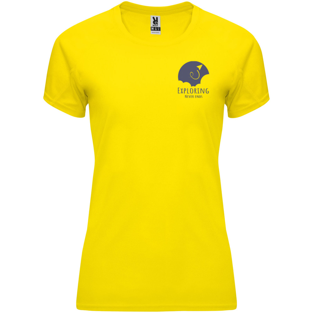 Bahrain 135 g/m2 short sleeve women's sports t-shirt