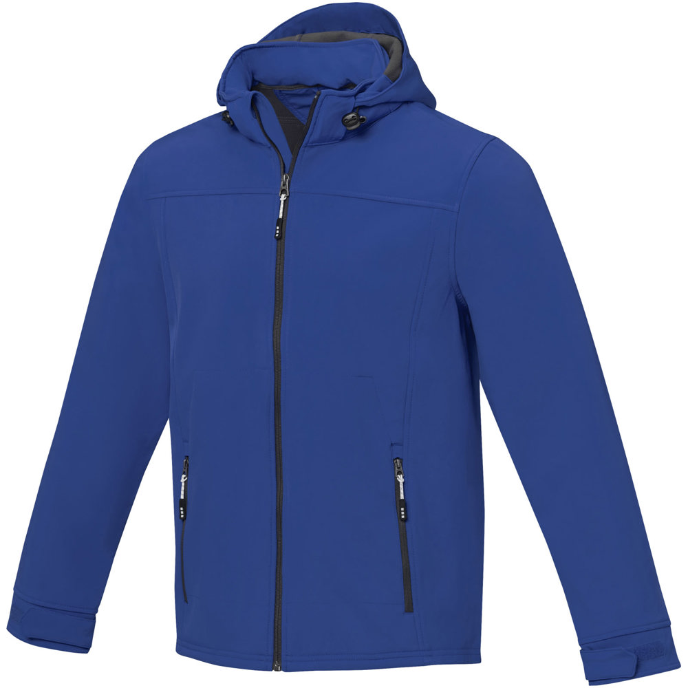 Langley men's softshell jacket - Blue