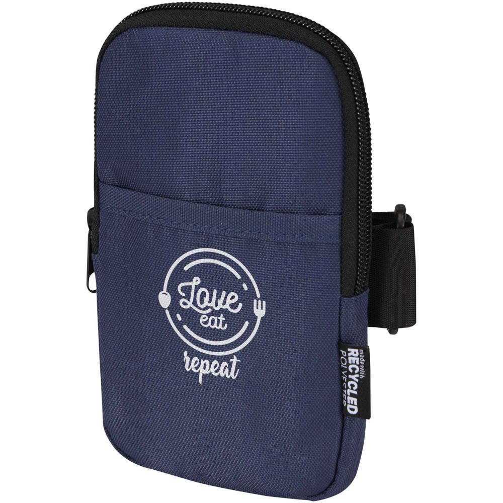 Byron GRS recycled bottle pouch 