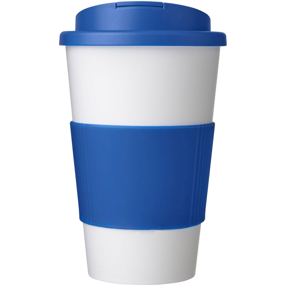 Americano® 350 ml tumbler with grip & spill-proof lid