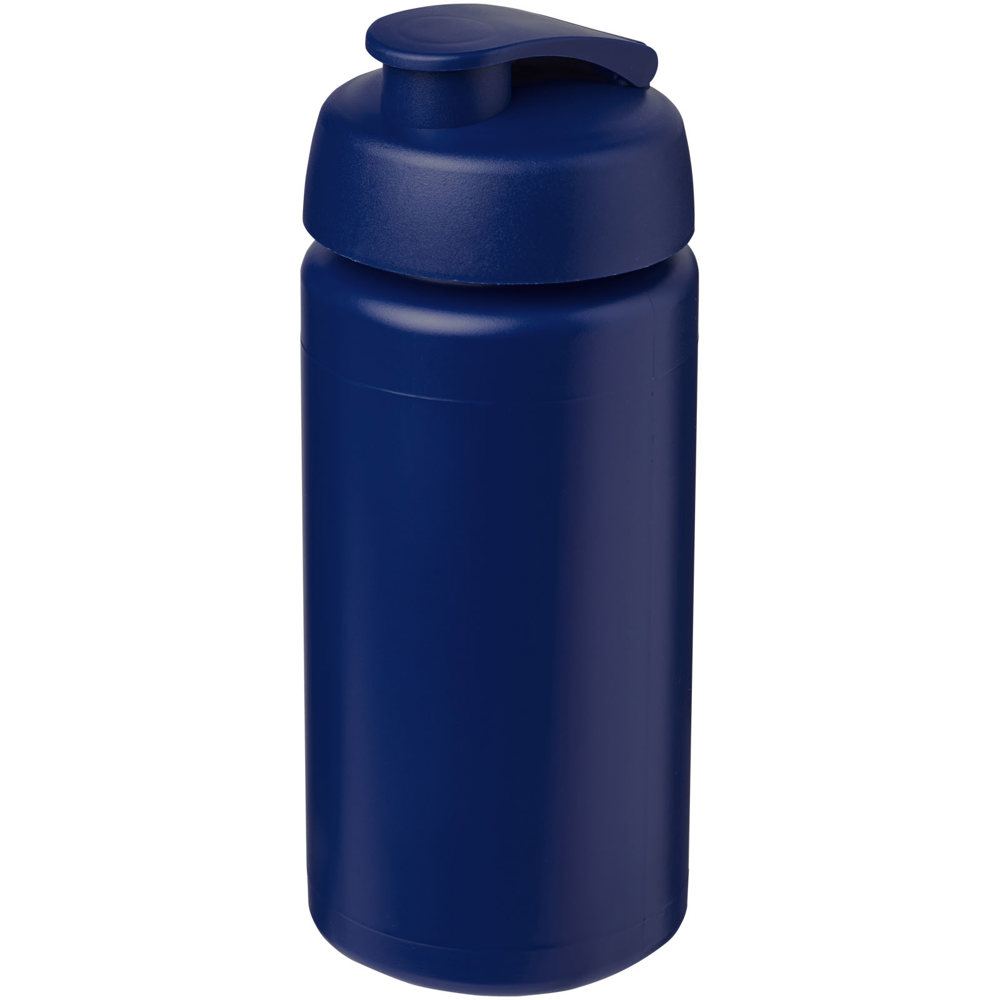 Baseline® Plus grip 500 ml flip lid sport bottle - Blue