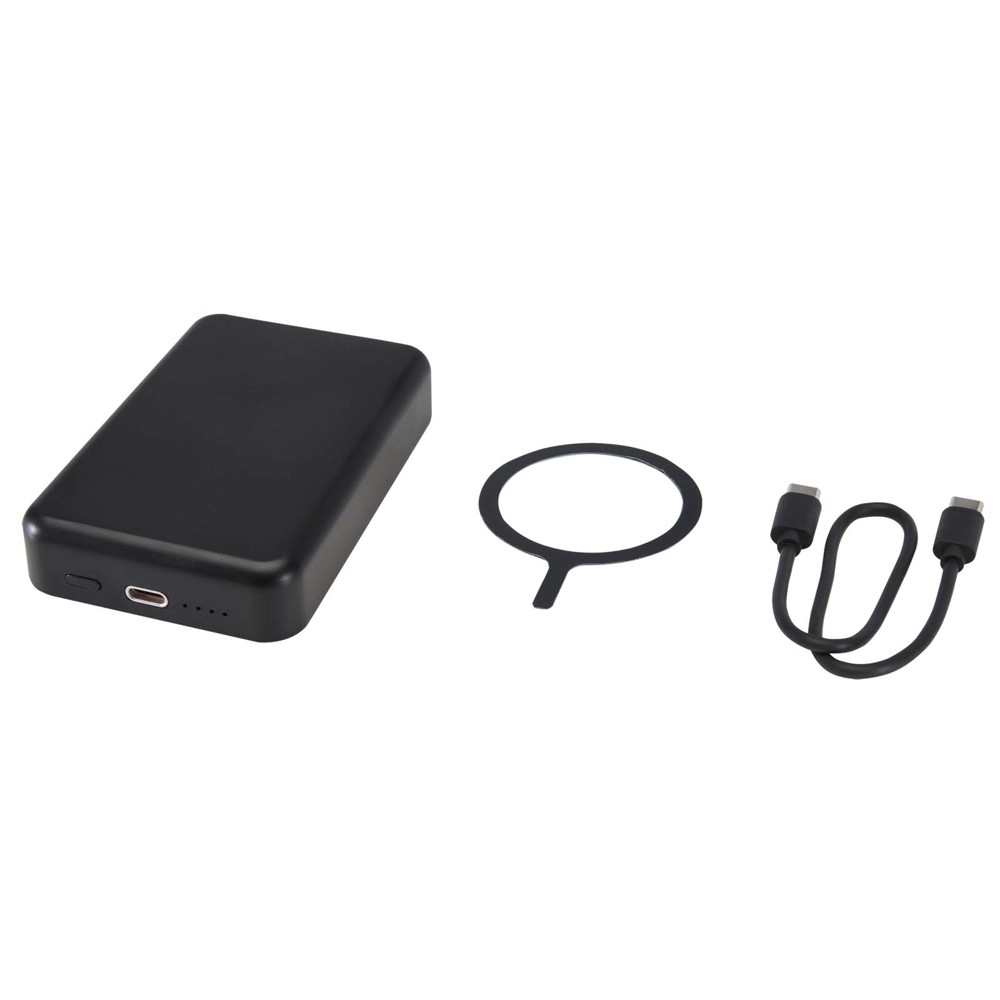 Acrab 10.000 mAh 15W magnetic wireless power bank with 20W PD - made from recycled plastic