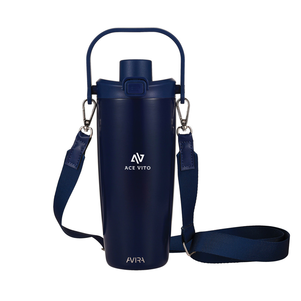 Avira Ayala RCS re-steel duosip lockable crossbody tumbler