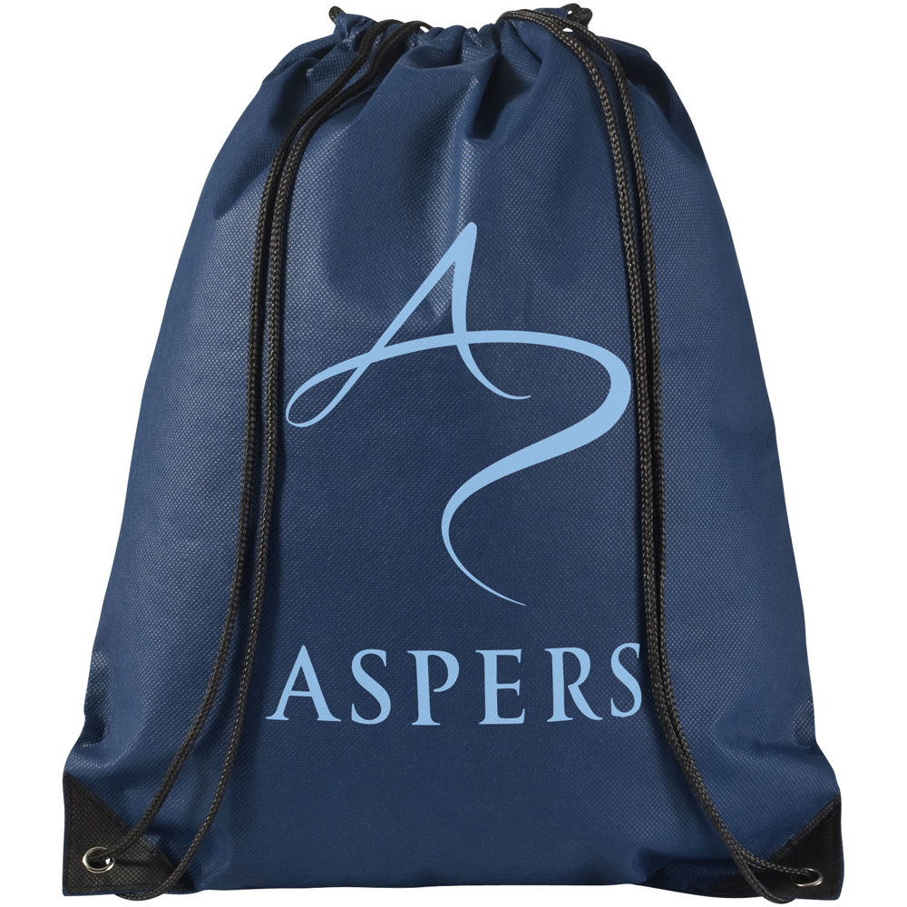 Evergreen non-woven drawstring bag 5L