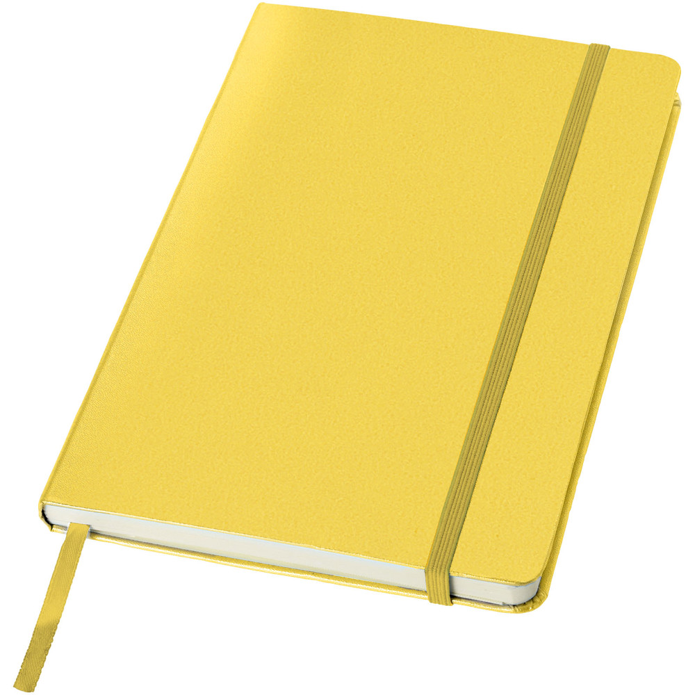 Classic A5 hard cover notebook - Yellow