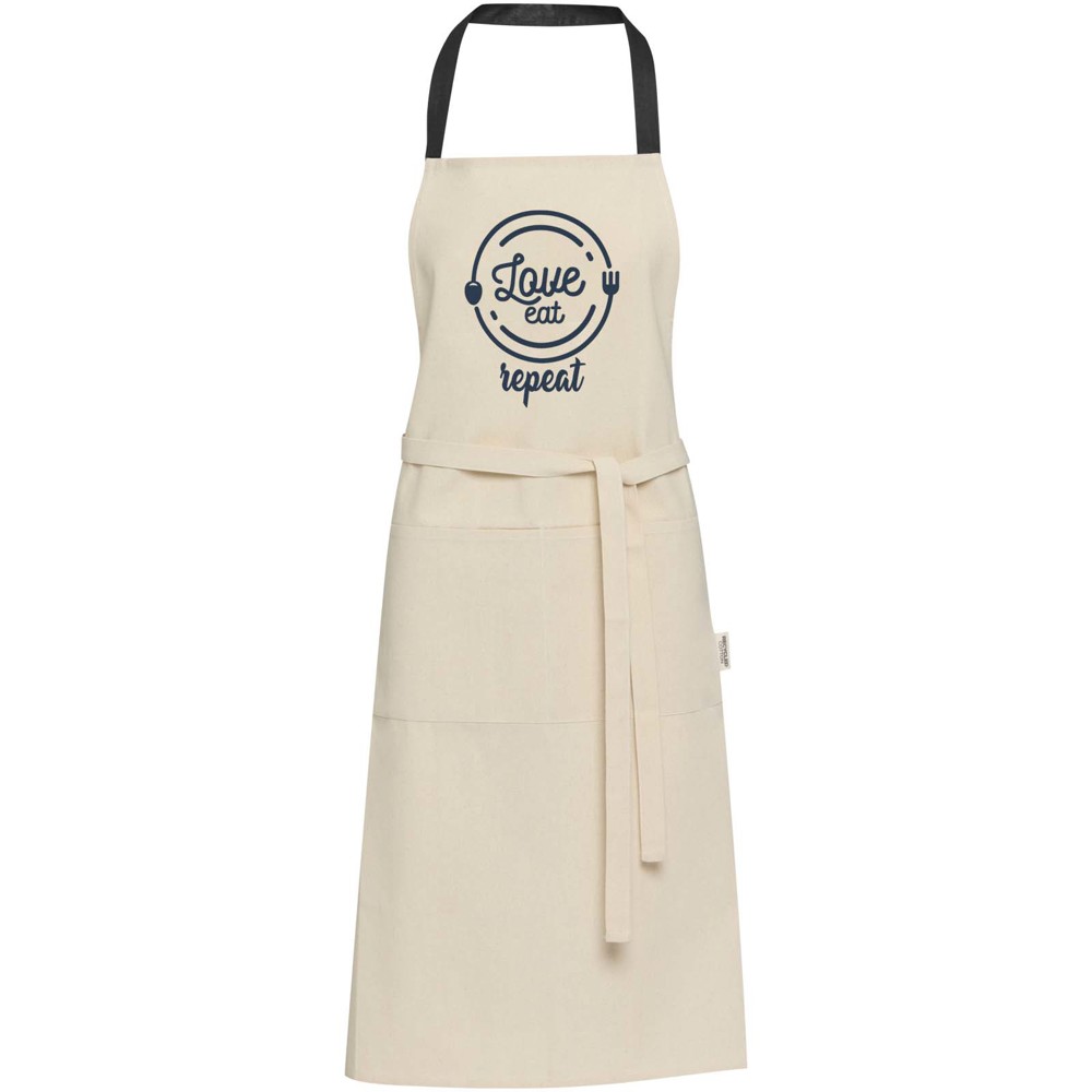 Nia 200 g/m² recycled cotton apron