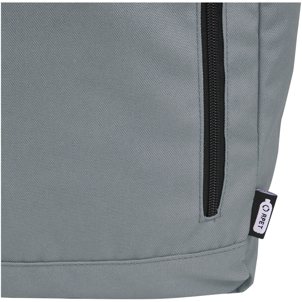Byron 15.6" GRS RPET roll-top backpack 18L