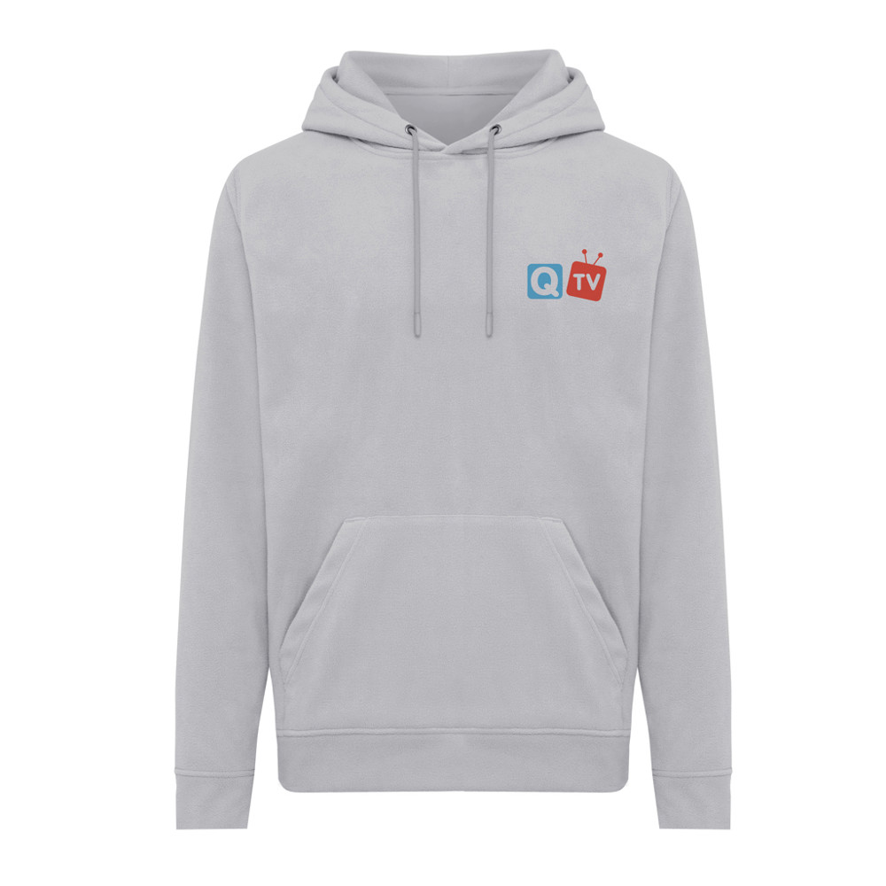 IQONIQ Trivor recycled polyester microfleece hoodie