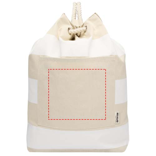 Florida 270 g/m² GRS recycled sailor duffel bag 15L