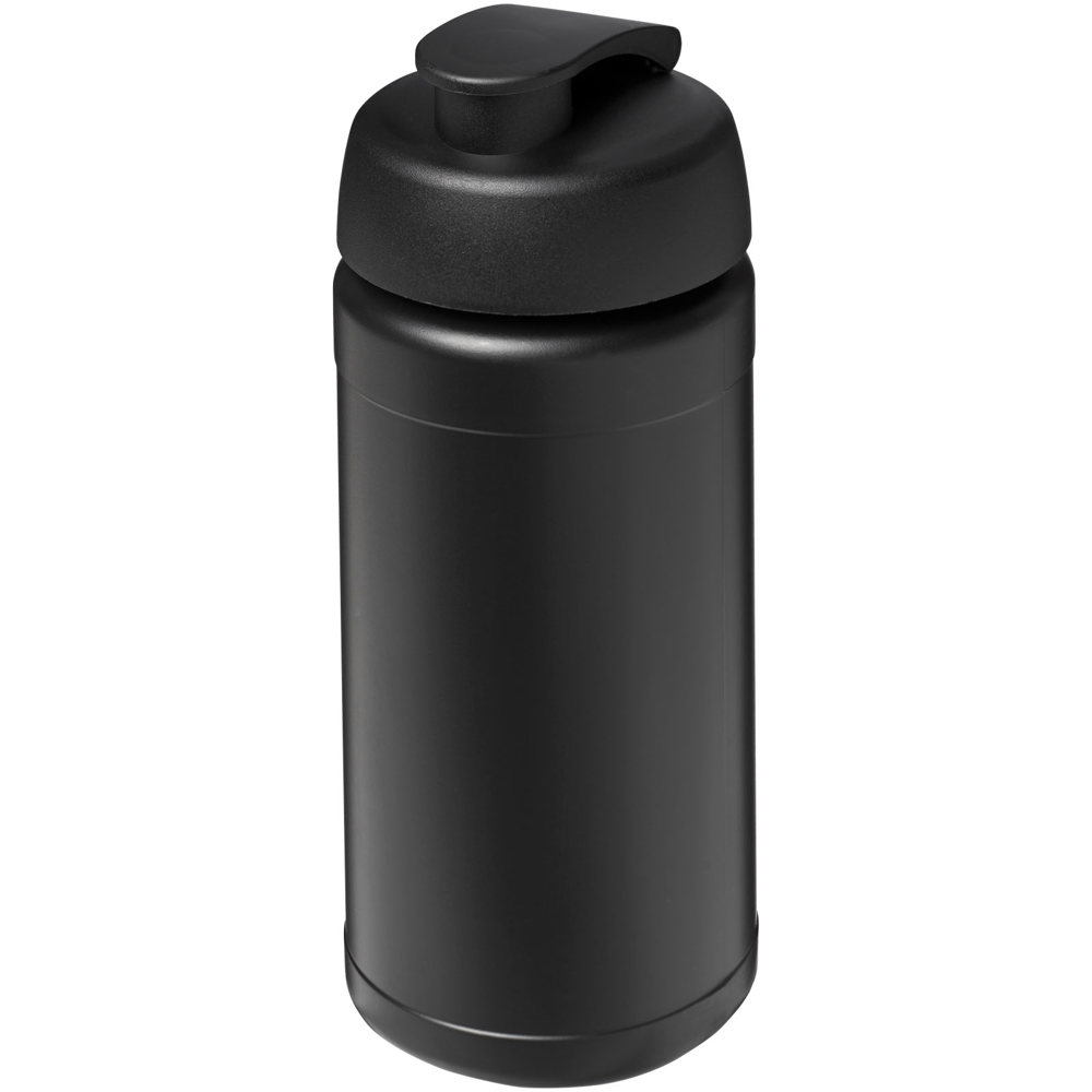 Baseline® Plus 500 ml flip lid sport bottle - Black