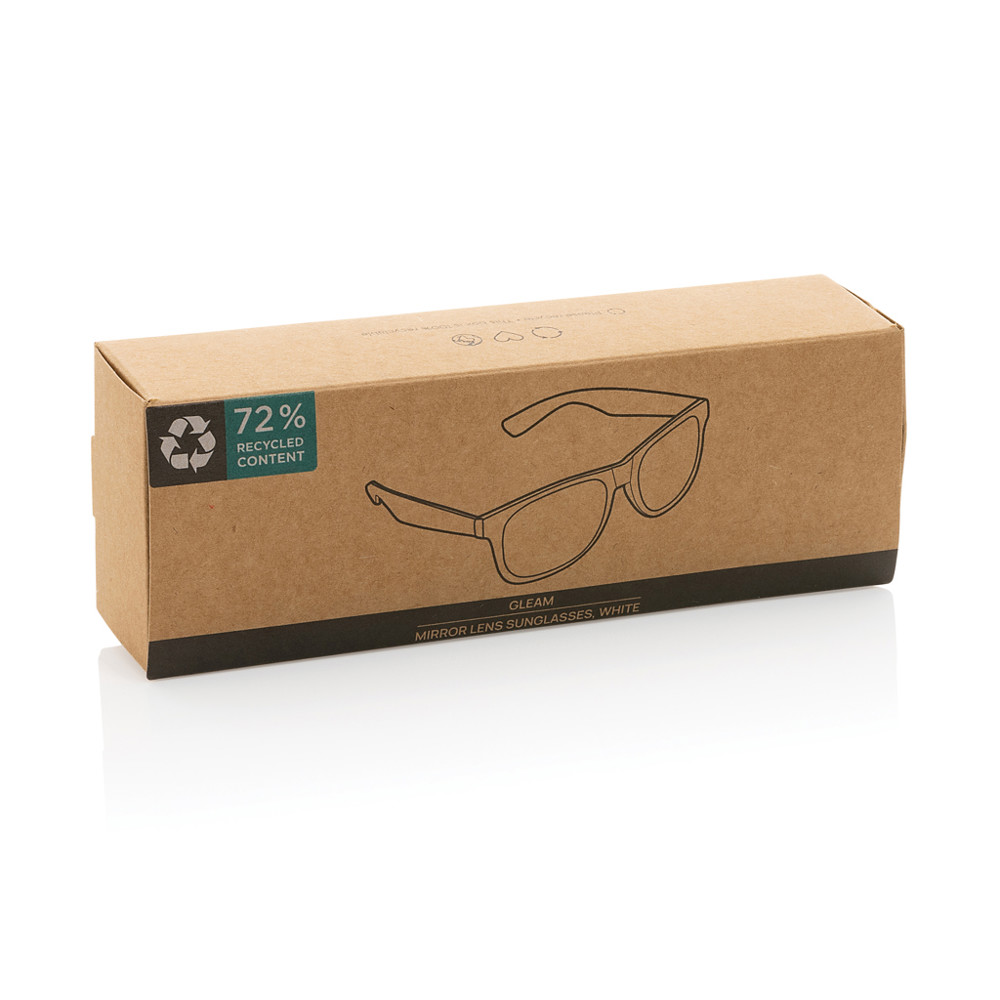 Gleam RCS recycled PC mirror lens sunglasses