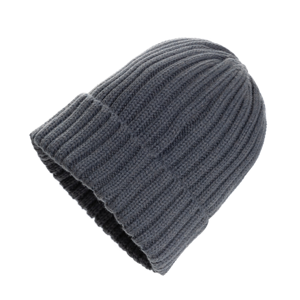 Kennedi AWARE™ Polylana® beanie with large rib - anthracite (± PMS Cool Grey 11)