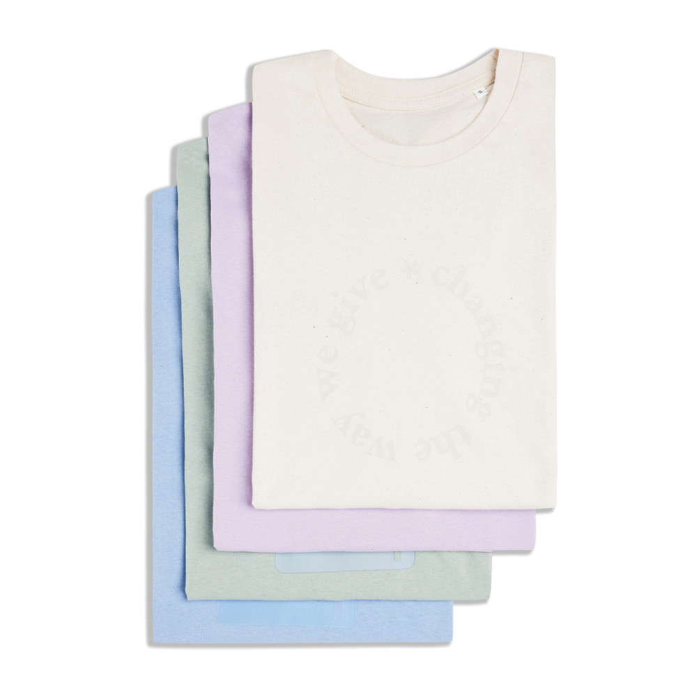 IQONIQ Manuel recycled cotton t-shirt undyed