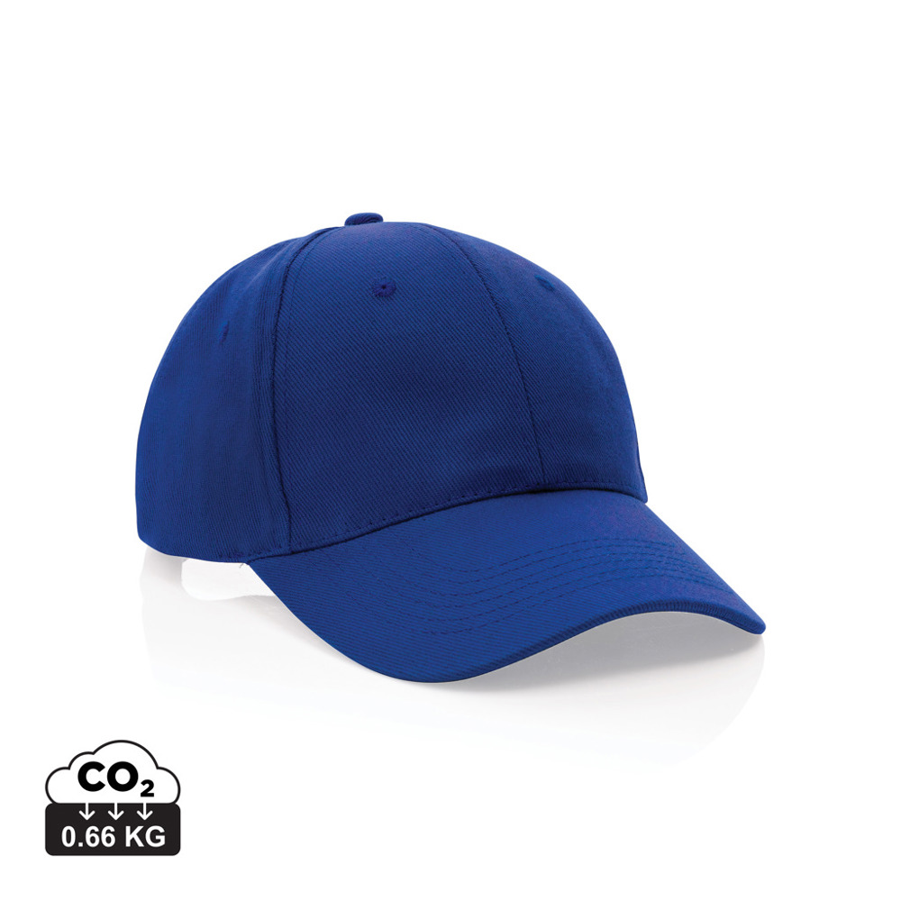 Impact 6 panel 280gr Recycled cotton cap with AWARE™ tracer