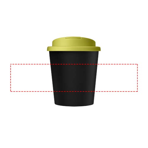 Americano® Espresso Eco 250 ml recycled tumbler with spill-proof lid 