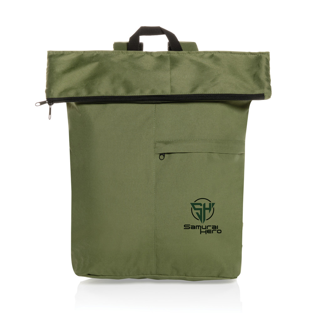 Dillon AWARE™ RPET lightweight foldable backpack