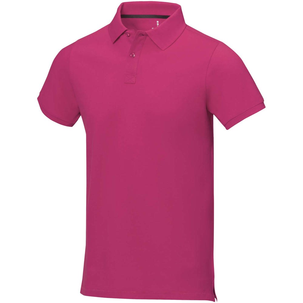 Calgary 200 g/m2 short sleeve men's polo - Magenta