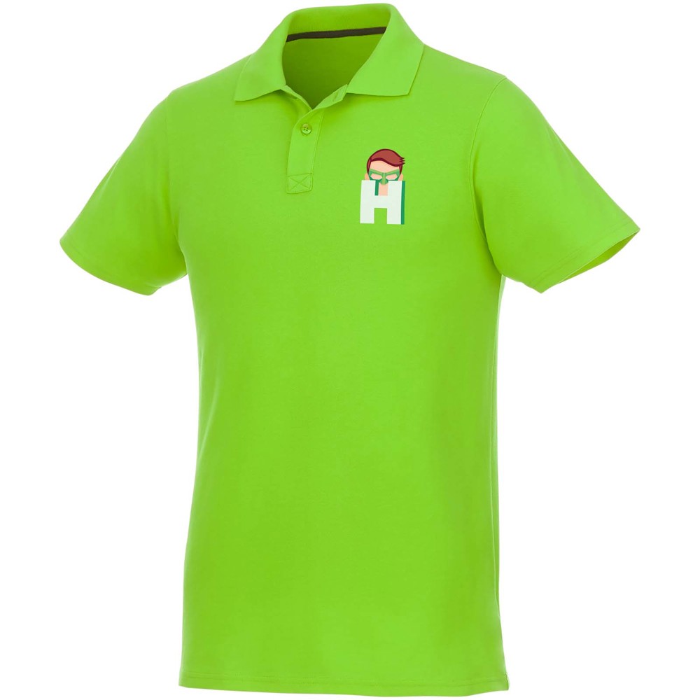 Helios 180 g/m2 short sleeve men's polo