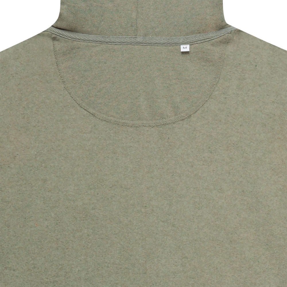IQONIQ Abisko recycled cotton zip through hoodie
