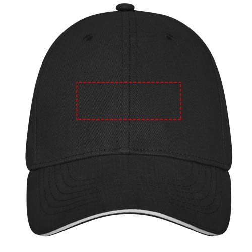 Darton 6 panel 260 g/m2 sandwich cap