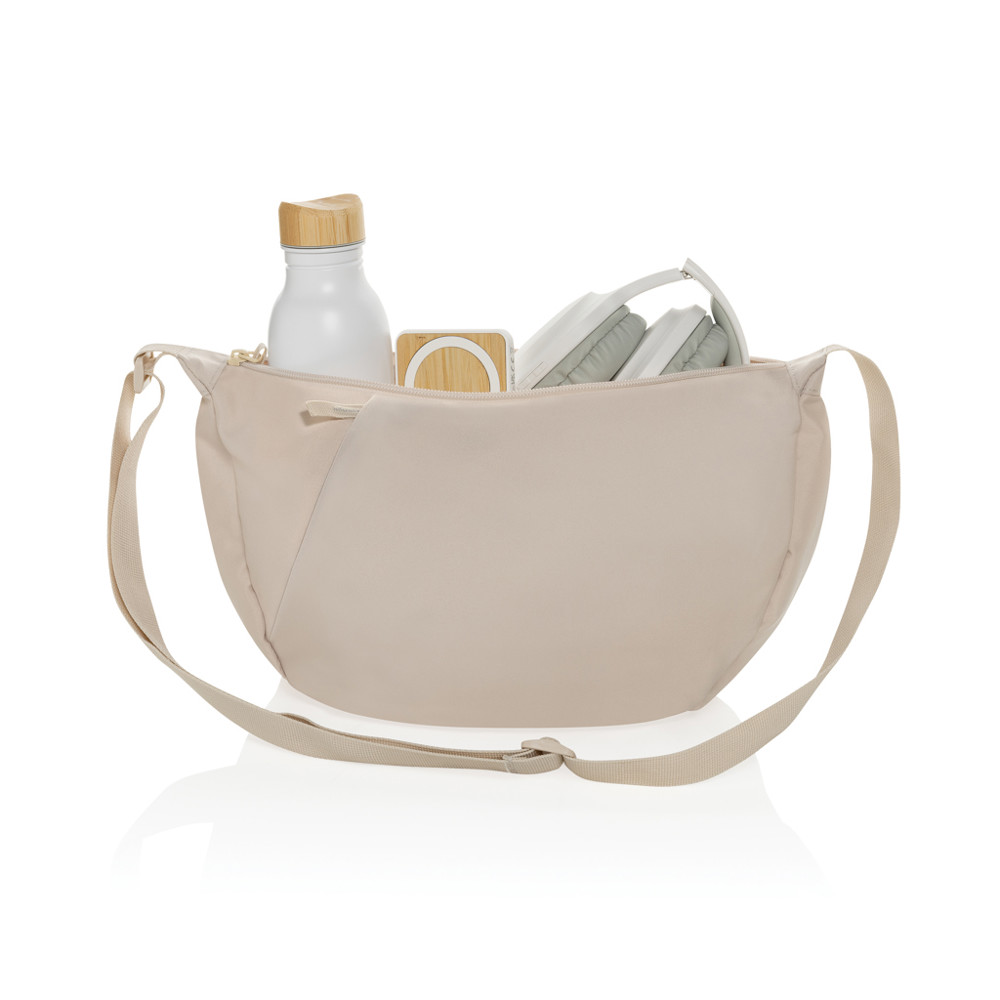 Crescent XL AWARE™ RPET half moon sling bag