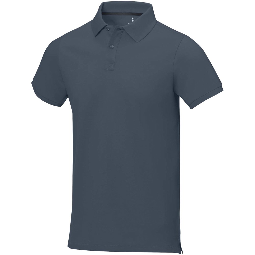 Calgary 200 g/m2 short sleeve men's polo - Hale Blue