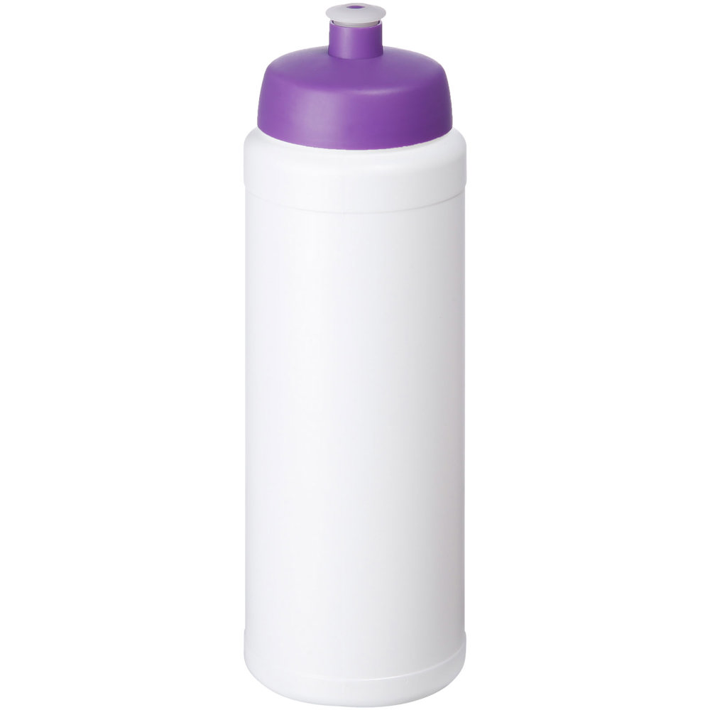 Baseline® Plus 750 ml bottle with sports lid - White, Purple