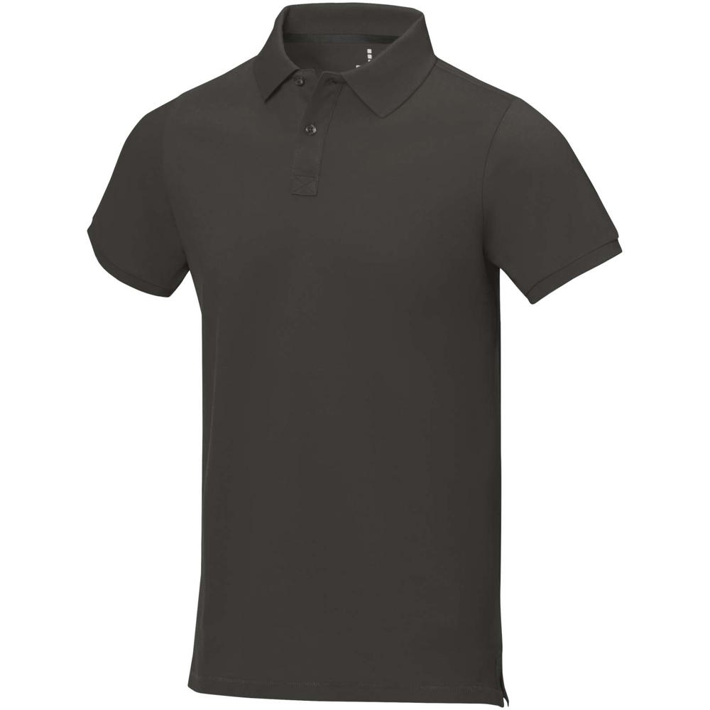 Calgary 200 g/m2 short sleeve men's polo - Anthracite