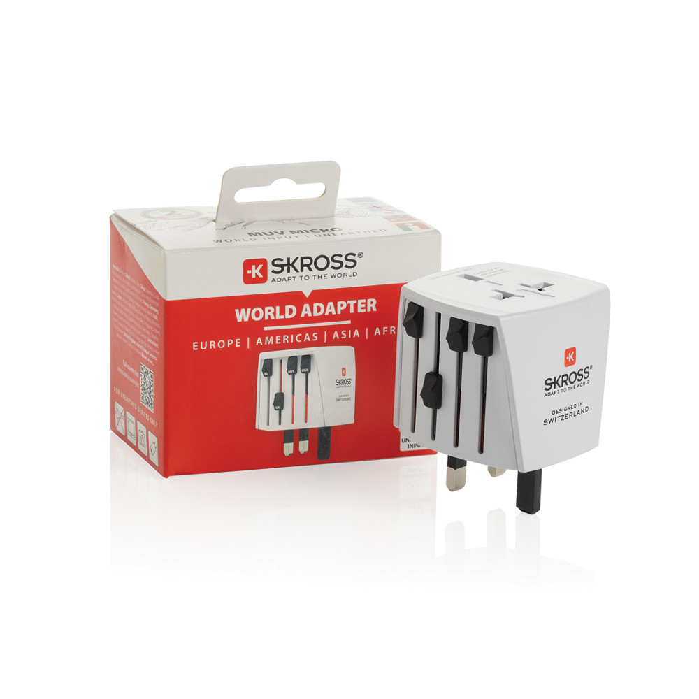 SKROSS World Travel Adapter MUV Micro