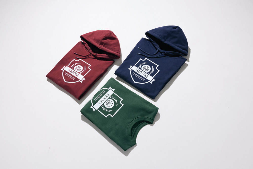 IQONIQ Jasper recycled cotton hoodie