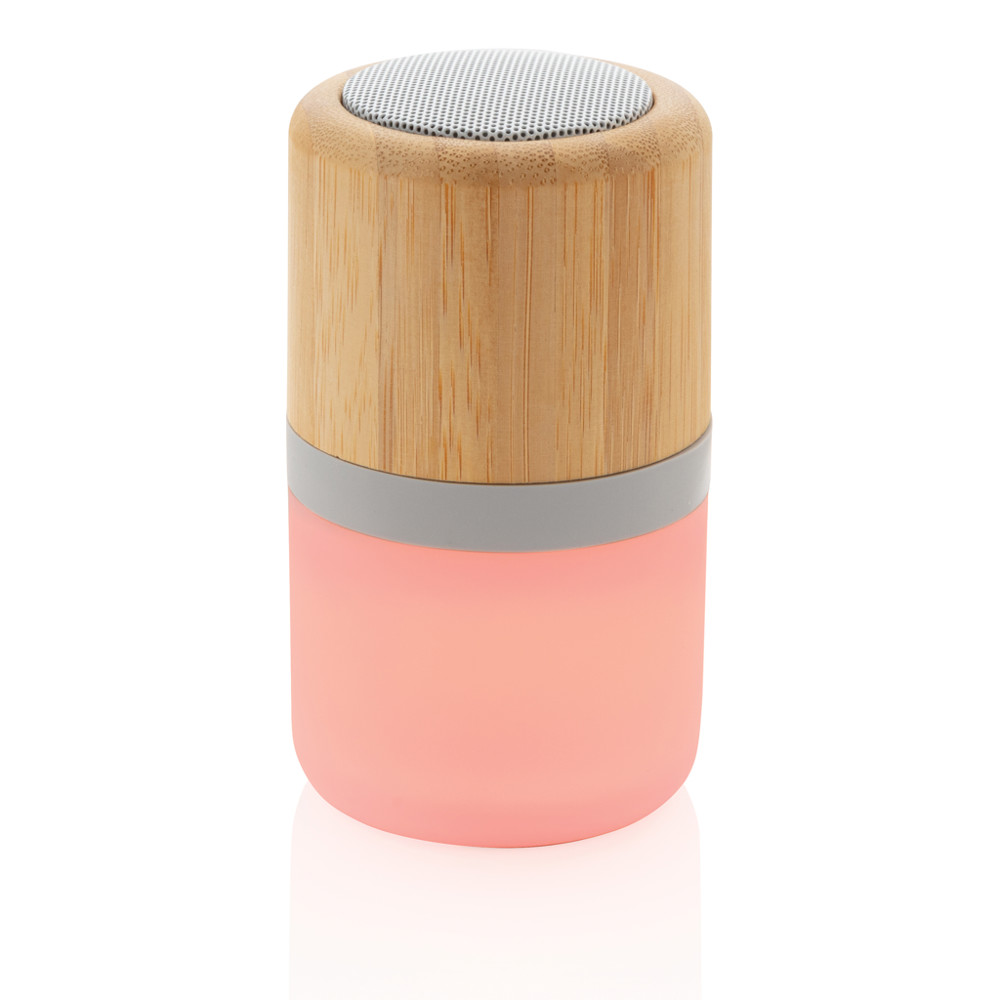 Bamboo colour changing 3W speaker light