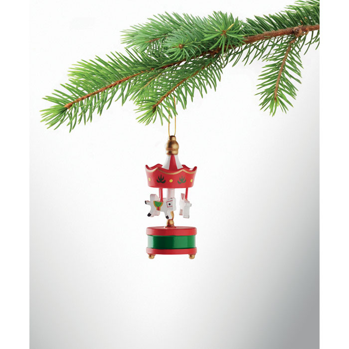 WHIRL - Wooden carousel ornament